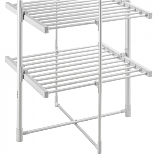 Adler | Foldable Electric Clothes Dryer | AD 7829 | 300 W | Silver/White