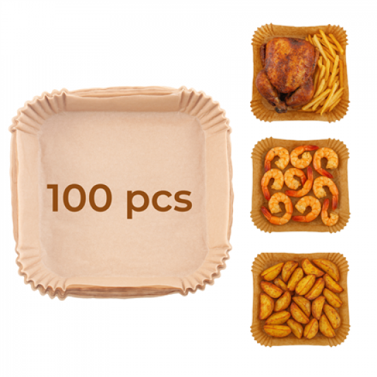 Adler | Paper Liners for Air Fryer | AD 6731 | 100 | Dimensions (W x L) 16 x 16 x 4.5 cm