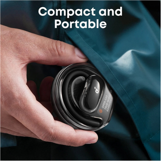 Anker Soundcore | Open-Ear Headphones, Comfortable Fit, Clear Sound, Lidless Case | V40i