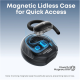 Anker Soundcore | Open-Ear Headphones, Comfortable Fit, Clear Sound, Lidless Case | V40i