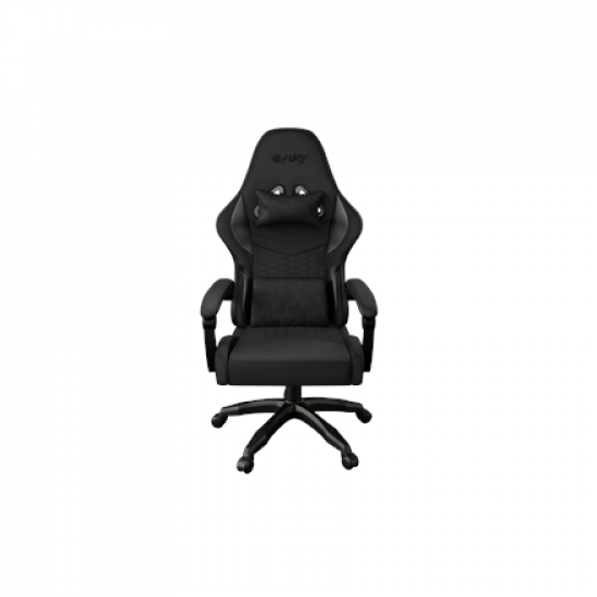 FURY Eco leather, Fabric, Nylon | Gaming Chair | Shinai S4 | Black
