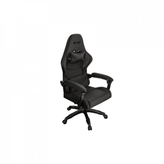 FURY Eco leather, Fabric, Nylon | Gaming Chair | Shinai S4 | Black