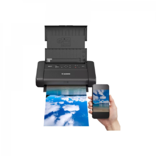 Canon MAXIFY BX110 with battery | Colour | Inkjet | Printer | Maximum ISO A-series paper size A4 | Black