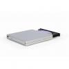 Gembird External USB DVD drive | DVD-USB-021-SV | Interface USB 2.0 | CD/DVD | CD read speed 24 x | CD write speed 24 x | Silver