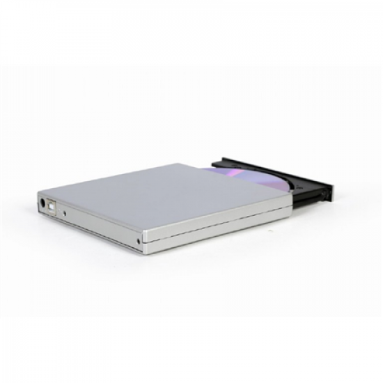Gembird External USB DVD drive | DVD-USB-021-SV | Interface USB 2.0 | CD/DVD | CD read speed 24 x | CD write speed 24 x | Silver