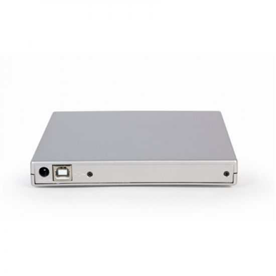 Gembird External USB DVD drive | DVD-USB-021-SV | Interface USB 2.0 | CD/DVD | CD read speed 24 x | CD write speed 24 x | Silver