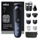 Braun 11in1 Grooming Kit | All-in-One Series 7 AIO7540 | Cordless | Number of length steps 14 | Black/Blue