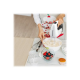 TEFAL | Hand mixer | HT460138 Prep'Mix | 500 W | Hand Mixer | Number of speeds 5 | Turbo mode | White/Grey