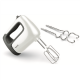 TEFAL | Hand mixer | HT460138 Prep'Mix | 500 W | Hand Mixer | Number of speeds 5 | Turbo mode | White/Grey