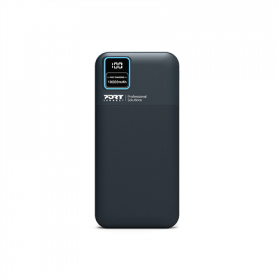 PORT CONNECT | External USB-C battery | 10000 mAh | Blue