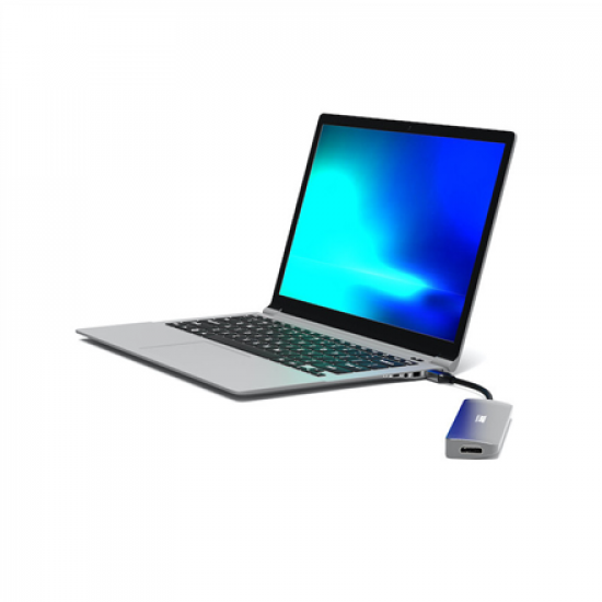 PORT CONNECT | Mobile docking station 1 X 4K USB-C 5 devices, 100W