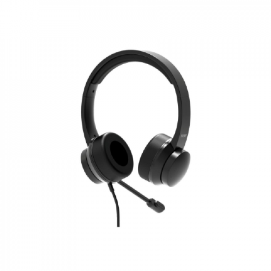 PORT CONNECT | USB Comfortable Stereo Office Microphone Headset | Built-in microphone | Wired | Black