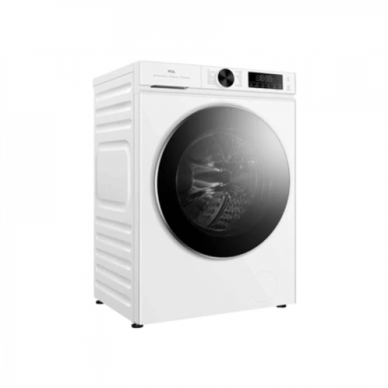 TCL Washing machine | FP0944WA0 | Energy efficiency class A | Front loading | Washing capacity 9 kg | 1400 RPM | Depth 56 cm | Width 60 cm | Display | LED | Steam function | White