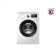 TCL Washing machine | FF1024WA2 | Energy efficiency class A-10% | Front loading | Washing capacity 10 kg | 1400 RPM | Depth 61 cm | Width 59.5 cm | Display | LED | Steam function | White
