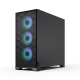 Fractal Design Case | Pop 2 Air | Black TG RGB | ATX | Power supply included No