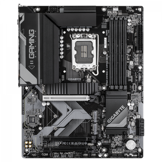 Gigabyte B760 G X WF6E GEN5 | Processor family Intel | Processor socket LGA1700 | DDR5 | Supported hard disk drive interfaces M.2, SATA | Number of SATA connectors 4
