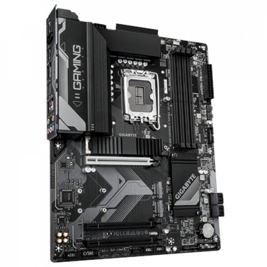 Gigabyte B760 G X WF6E GEN5 | Processor family Intel | Processor socket LGA1700 | DDR5 | Supported hard disk drive interfaces M.2, SATA | Number of SATA connectors 4