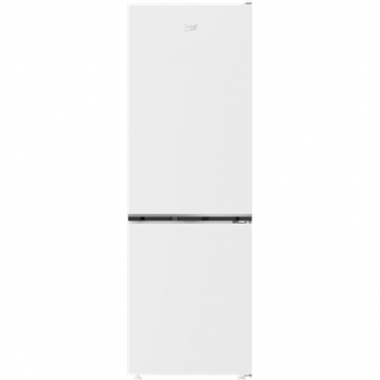 BEKO Refrigerator | B3RCNA344HW1 | Energy efficiency class E | Free standing | Combi | Height 179.6 cm | No Frost system | Fridge net capacity 209 L | Freezer net capacity 92 L | Display | 37 dB | White
