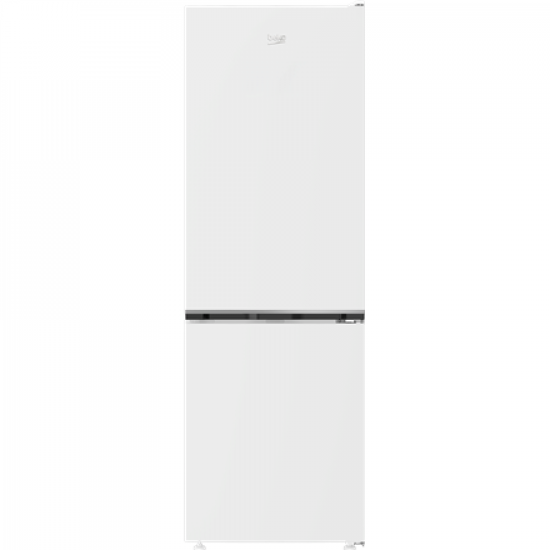 BEKO Refrigerator | B3RCNA344HW1 | Energy efficiency class E | Free standing | Combi | Height 179.6 cm | No Frost system | Fridge net capacity 209 L | Freezer net capacity 92 L | Display | 37 dB | White