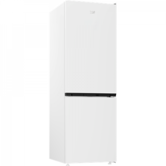 BEKO Refrigerator | B3RCNA344HW1 | Energy efficiency class E | Free standing | Combi | Height 179.6 cm | No Frost system | Fridge net capacity 209 L | Freezer net capacity 92 L | Display | 37 dB | White