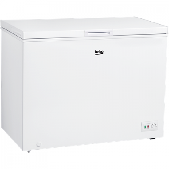 BEKO Freezer | CF316EWN | Energy efficiency class E | Chest | Free standing | Height 84.5 cm | Total net capacity 308 L | White