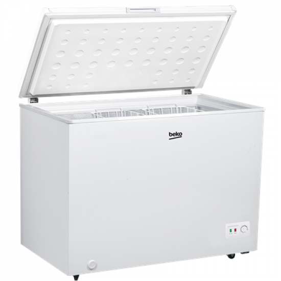 BEKO Freezer | CF316EWN | Energy efficiency class E | Chest | Free standing | Height 84.5 cm | Total net capacity 308 L | White