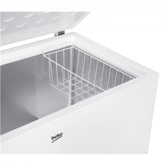 BEKO Freezer | CF380EWN | Energy efficiency class E | Chest | Free standing | Height 85 cm | Total net capacity 371 L | White