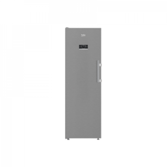 BEKO Freezer | B5RMFNE314X | Energy efficiency class E | Upright | Free standing | Height 186.5 cm | Total net capacity 286 L | No Frost system | Grey