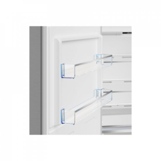 BEKO Freezer | B5RMFNE314X | Energy efficiency class E | Upright | Free standing | Height 186.5 cm | Total net capacity 286 L | No Frost system | Grey