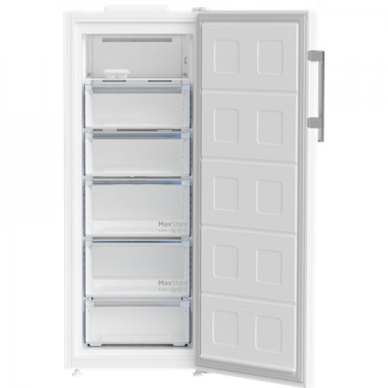 BEKO Freezer | B5RFNE274W | Energy efficiency class E | Upright | Free standing | Height 151.5 cm | Total net capacity 220 L | No Frost system | White