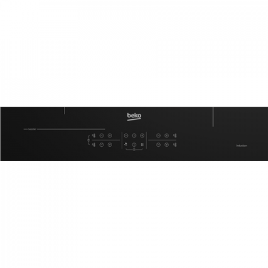 BEKO Hob | HII64200SFMT | Induction | Number of burners/cooking zones 4 | Touch | Timer | Black