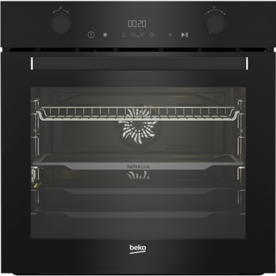 BEKO Oven | BBVM17400B | 72 L | Electric | Hydrolytic | Electronic | Steam function | Height 59.5 cm | Width 59.4 cm | Black