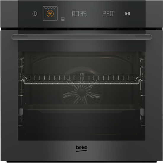 BEKO Oven | MBBIM10600MTPSWE | 72 L | Electric | Pyrolysis | Electronic | Steam function | Height 59.5 cm | Width 59.4 cm | Black