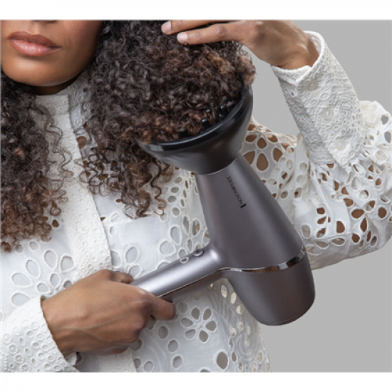 Remington Hair dryer | AC9800 Proluxe You Adaptive | 2400 W | Number of temperature settings 3 | Ionic function | Diffuser nozzle | Silver
