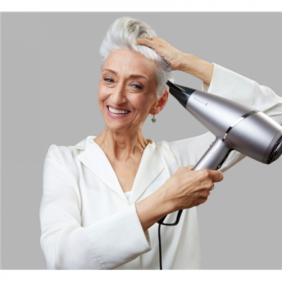 Remington Hair dryer | AC9800 Proluxe You Adaptive | 2400 W | Number of temperature settings 3 | Ionic function | Diffuser nozzle | Silver