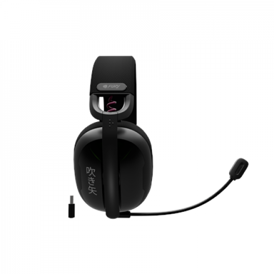 Genesis Gaming Headset | Fury Fukiya F6 | Bluetooth | Over-Ear | Microphone | Wireless | Black