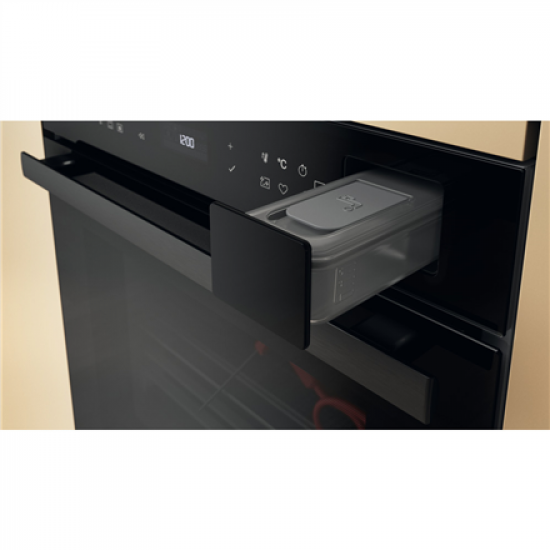 Whirlpool Oven | WOI6A8FPT1SBA | 73 L | Electric | Pyrolytic/Hydrolytic | Electronic | Steam function | Height 59.7 cm | Width 59.5 cm | Black