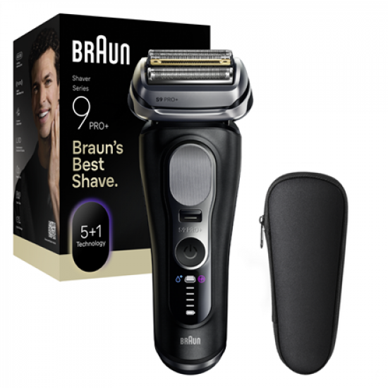 Braun 9600s Series 9 PRO+ Shaver, Black | Braun
