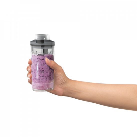 NINJA Blast Max Blender | BC251EUGY | Portable | Jar material BPA-free | Jar capacity 0.57 L | Ice crushing | Cool Grey