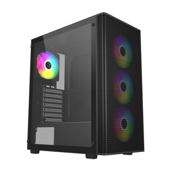 FSP Case | M220-BA | Black | Mid Tower | Power supply included No