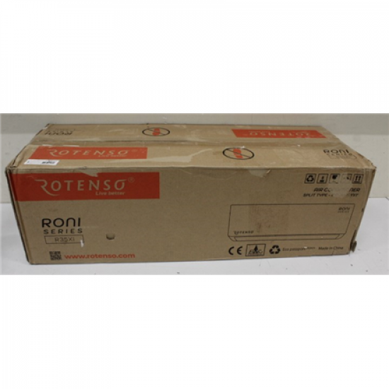 SALE OUT. Rotenso Roni air conditioner with WiFi R35Xi white | Sourcing REFURBISHED, DAMAGED CORPUS EDGE