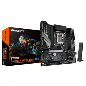 Gigabyte B760M GAMING X WIFI6E GEN5 | Processor family Intel | Processor socket LGA1700 | DDR5 | Supported hard disk drive interfaces SATA, M.2 | Number of SATA connectors 4