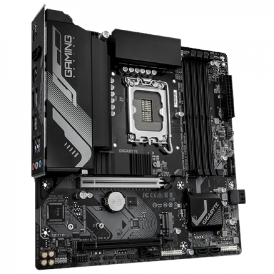 Gigabyte B760M GAMING X WIFI6E GEN5 | Processor family Intel | Processor socket LGA1700 | DDR5 | Supported hard disk drive interfaces SATA, M.2 | Number of SATA connectors 4