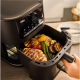Braun Air Fryer 3in | MultiFry 5 HF5073 | Power 2000 W | Capacity 6 L | Black