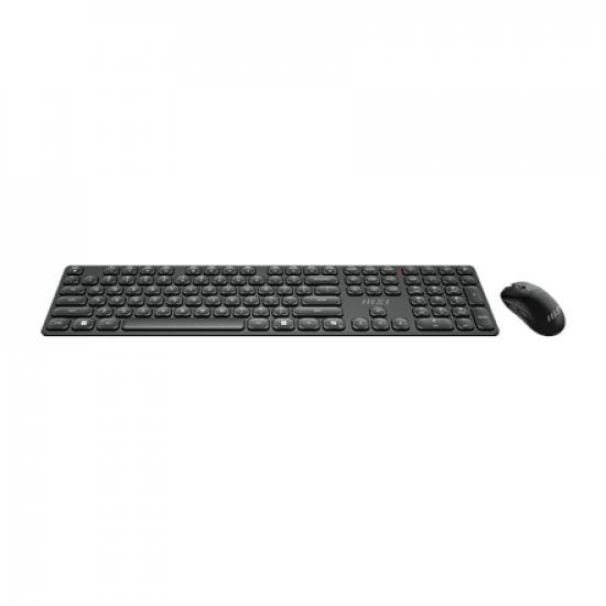MSI FORGE K210 WIRELESS COMBO | Keyboard and Mouse Set | Wireless | Mouse included | US | Black | Scissor