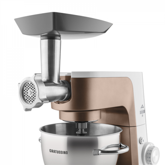 ETA Kitchen machine | Gratussino III Elements 302390210 | 1200 W | Number of speeds 8 | Bowl capacity 4.5 L | White/Rose Gold