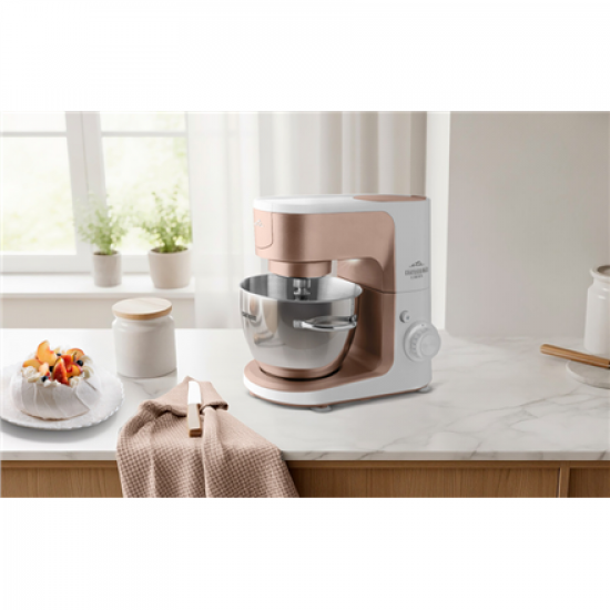 ETA Kitchen machine | Gratussino III Elements 302390210 | 1200 W | Number of speeds 8 | Bowl capacity 4.5 L | White/Rose Gold