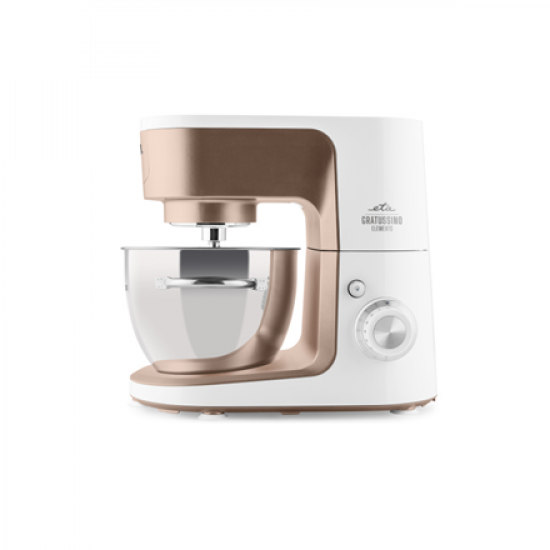 ETA Kitchen machine | Gratussino III Elements 302390210 | 1200 W | Number of speeds 8 | Bowl capacity 4.5 L | White/Rose Gold