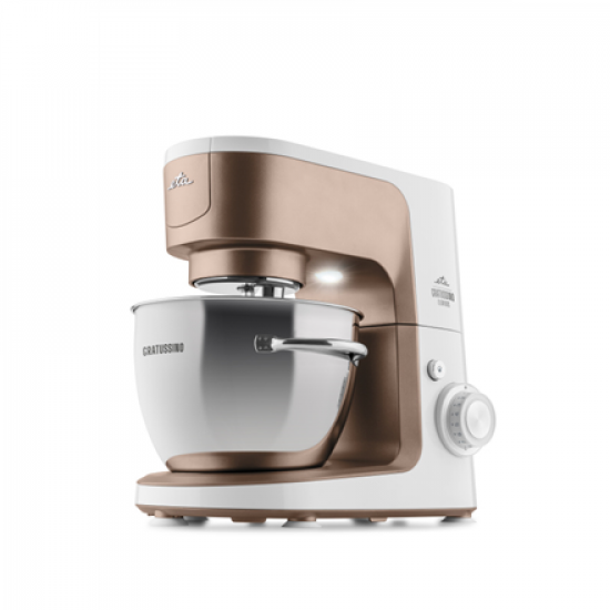 ETA Kitchen machine | Gratussino III Elements 302390210 | 1200 W | Number of speeds 8 | Bowl capacity 4.5 L | White/Rose Gold