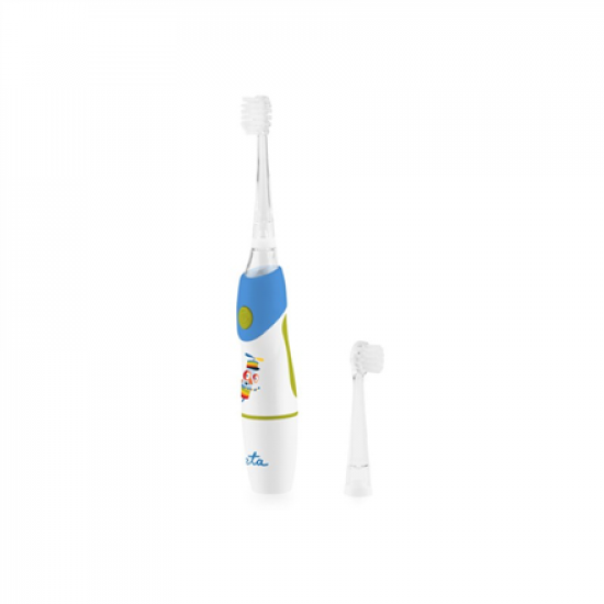 ETA Toothbrush | Sonetic ETA071090020 | Battery operated | For kids | Number of brush heads included 2 | Number of teeth brushing modes 1 | Blue/White